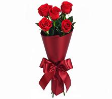 Букет 5 Красных роз Эдлесс Лав в Верховье