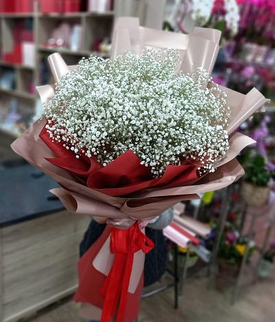 Букет цветов из: Гипсофила в Верховье