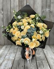 Букет цветов из:  Розы и Лизиантусы в Верховье