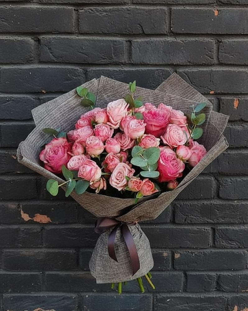 Букет цветов из: Розы в Верховье