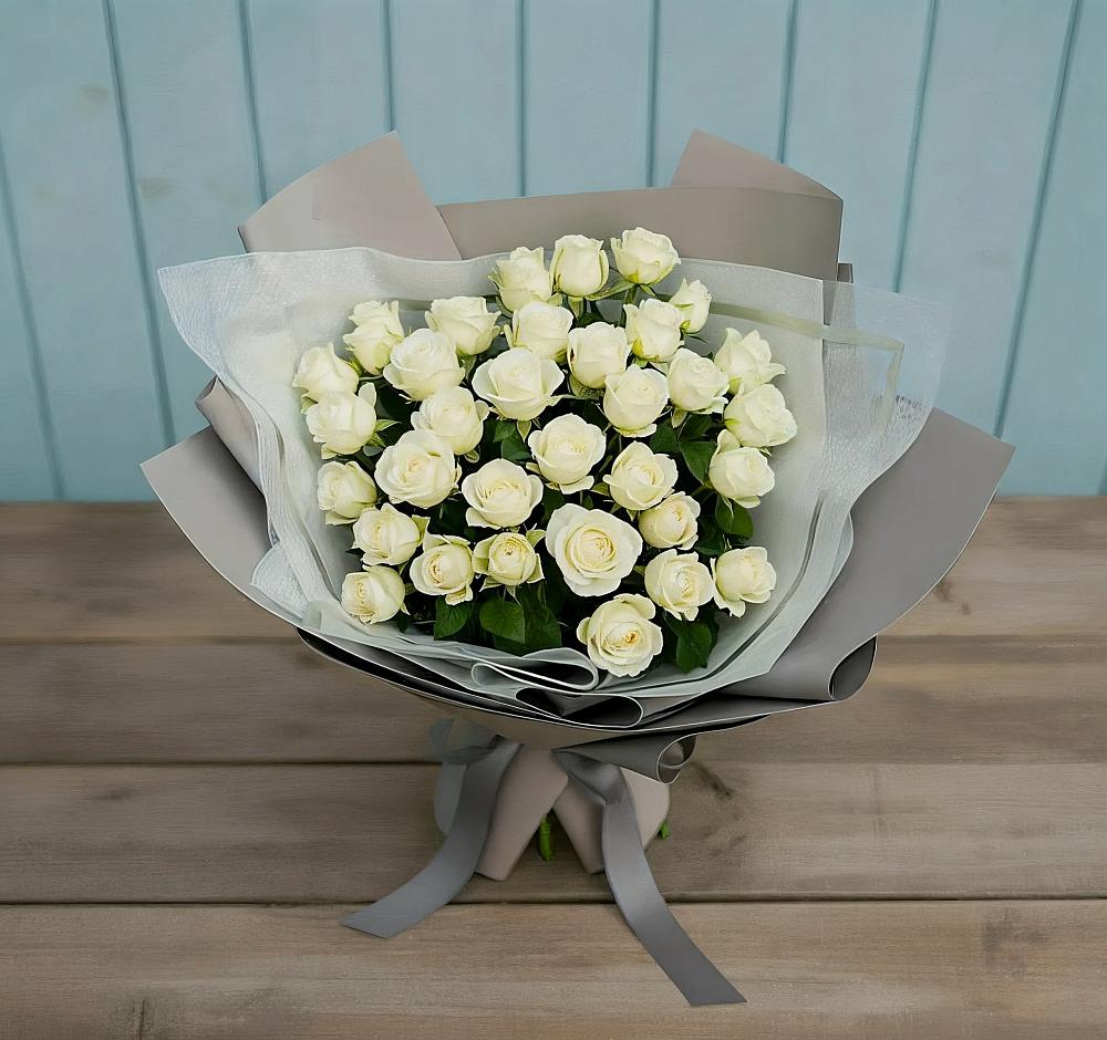 Букет Белоснежная нежность в Верховье