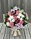 Букет цветов из: Альстромерии, Гвоздики, Розы и Хризантемы в Верховье