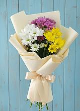 Букет цветов из:  Хризантемы в Верховье