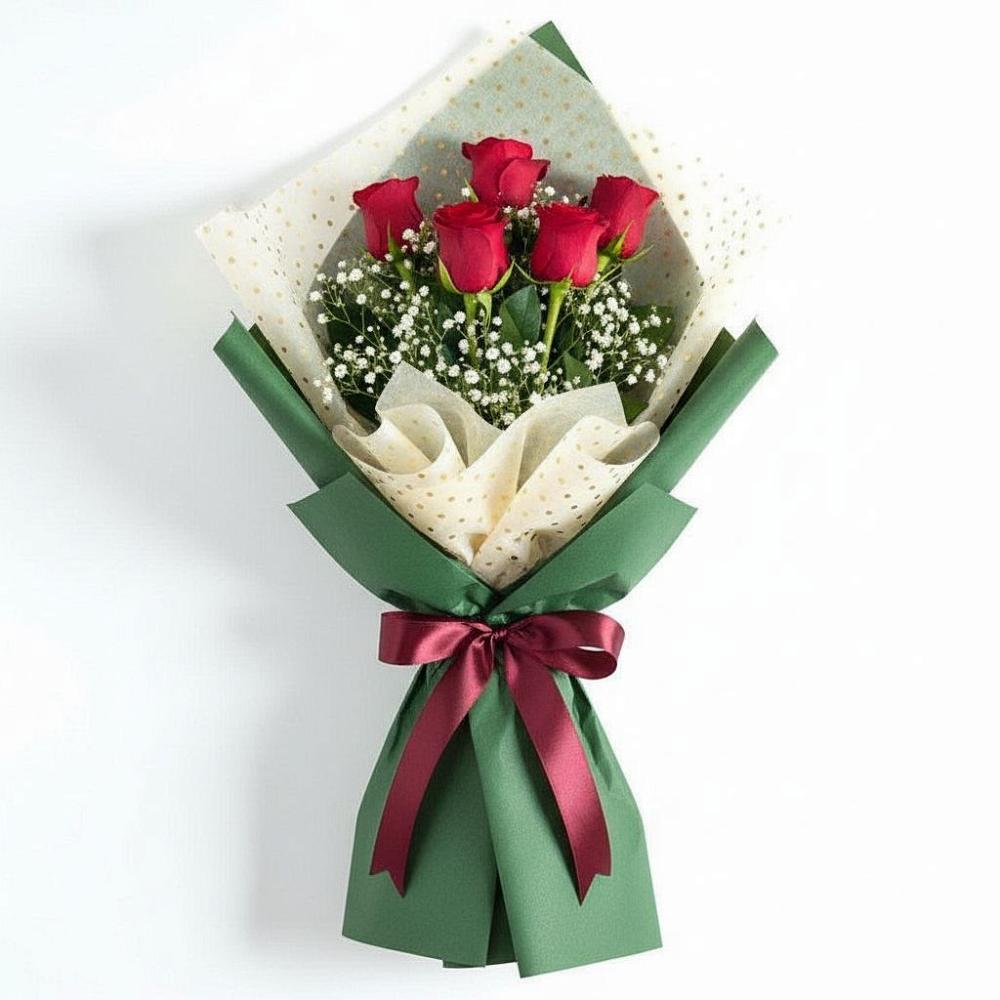 Букет цветов из: Розы в Верховье