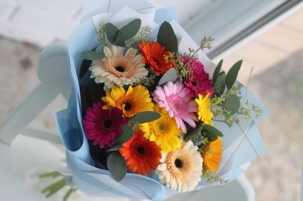 Букет цветов из: Герберы в Верховье