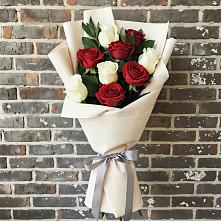 Букет цветов из:  Розы в Верховье