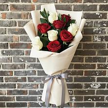 Букет цветов из:  Розы в Верховье