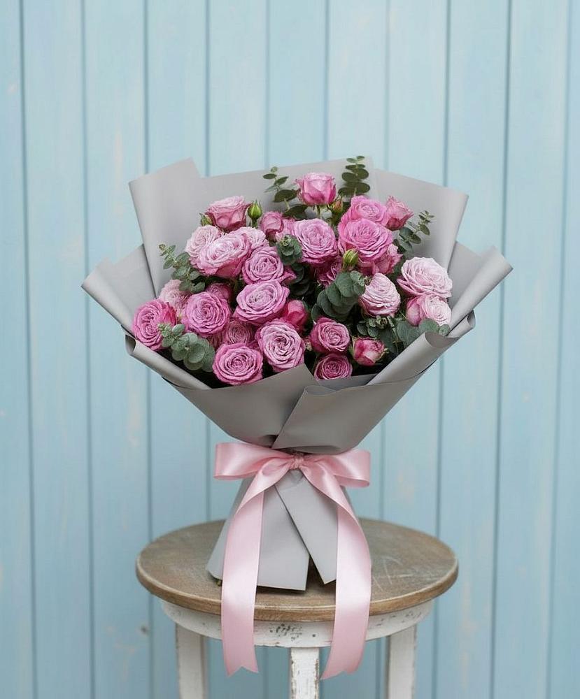 Букет цветов из: Розы в Верховье