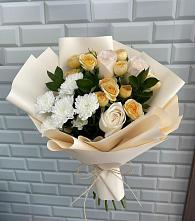Букет цветов из:  Розы и Хризантемы в Верховье