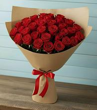 Букет Красные розы Милано в Верховье