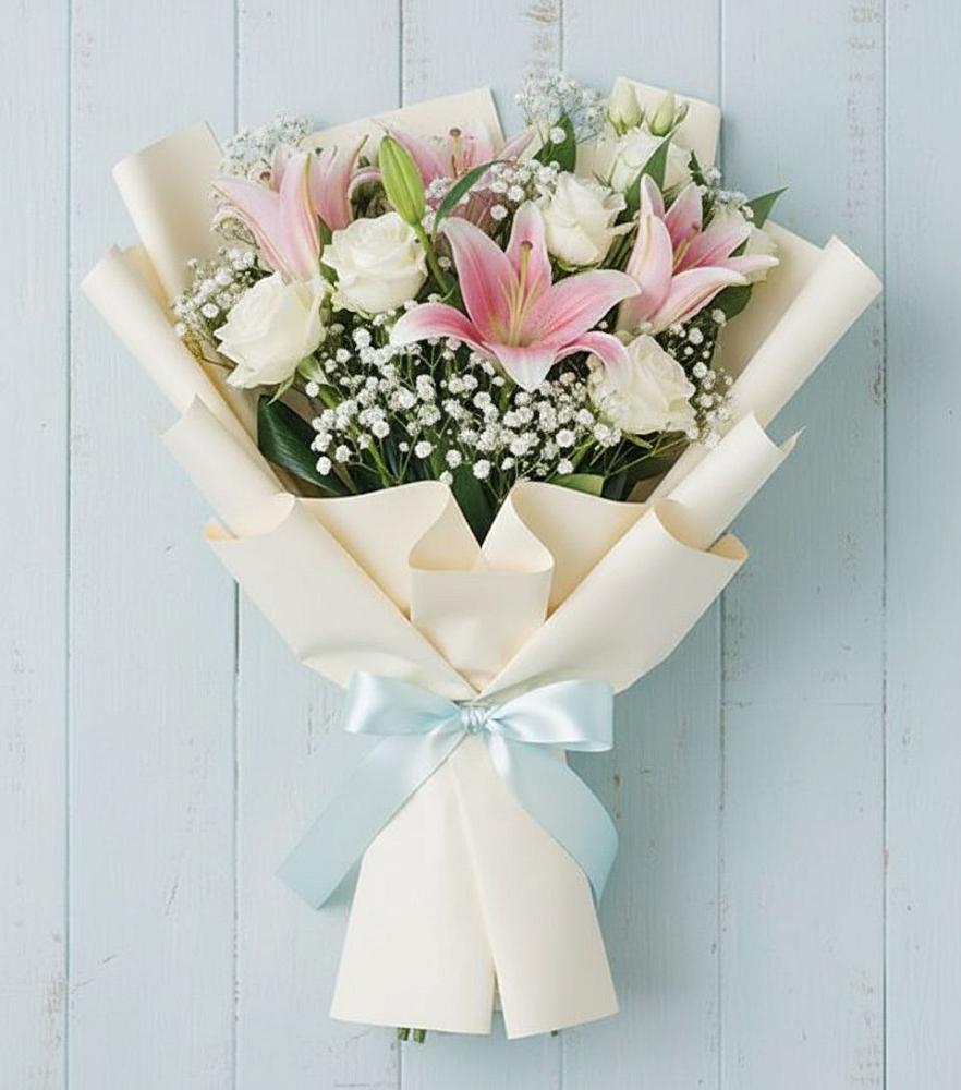 Букет цветов из: Лилии в Верховье