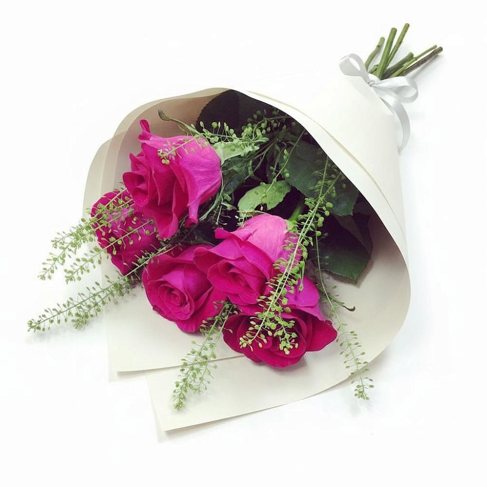 Букет цветов из: Розы в Верховье