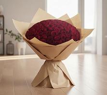 Букет 101 Красная роза в Верховье