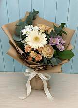 Букет цветов из:  Герберы и Хризантемы в Верховье