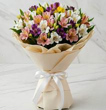 Букет цветов из:  Альстромерии #REPLACE_PRED# Верховье