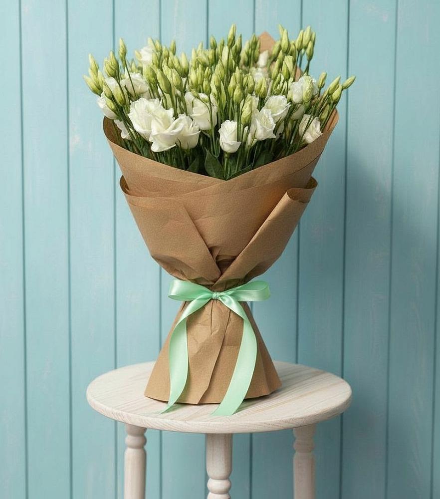 Букет цветов из: Лизиантусы в Верховье