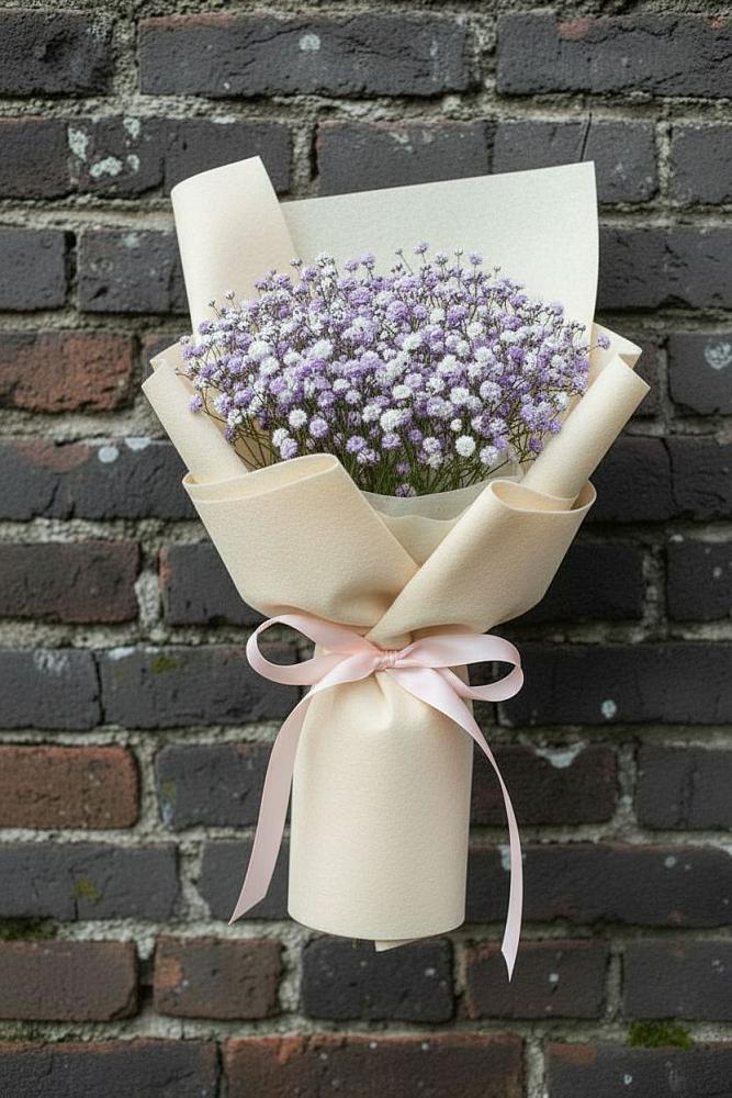 Букет цветов из: Гипсофила в Верховье