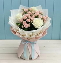 Букет цветов из:  Розы в Верховье