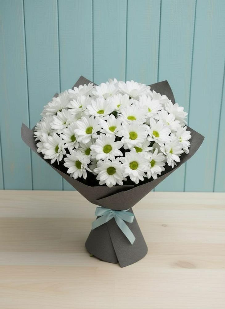 Букет цветов из: Хризантемы в Верховье