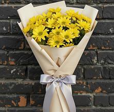 Букет цветов из:  Хризантемы #REPLACE_PRED# Верховье