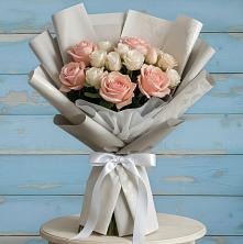 Букет цветов из:  Розы в Верховье