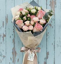 Букет цветов из:  Розы в Верховье