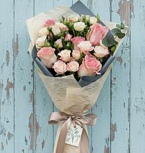 Букет цветов из:  Розы в Верховье
