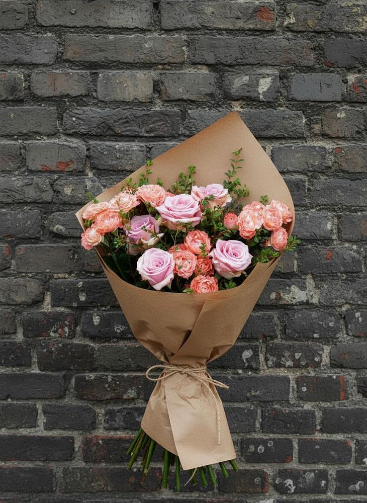 Букет цветов из: Розы в Верховье