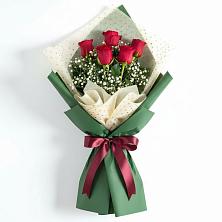 Букет цветов из:  Розы в Верховье